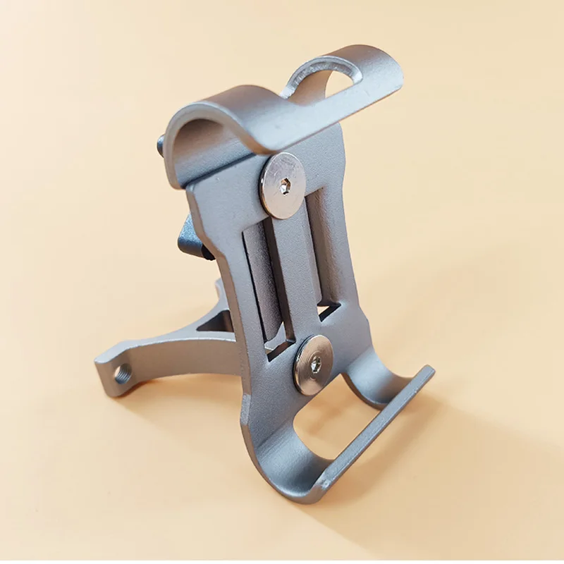 Sad5e9006dd85458293e7f708ed5b00f8Y Metal Motorcycle Bike Phone Holder Aluminum Alloy Anti-slip Bracket GPS Clip Universal Bicycle Phone Stand for all Smartphones Mallzona