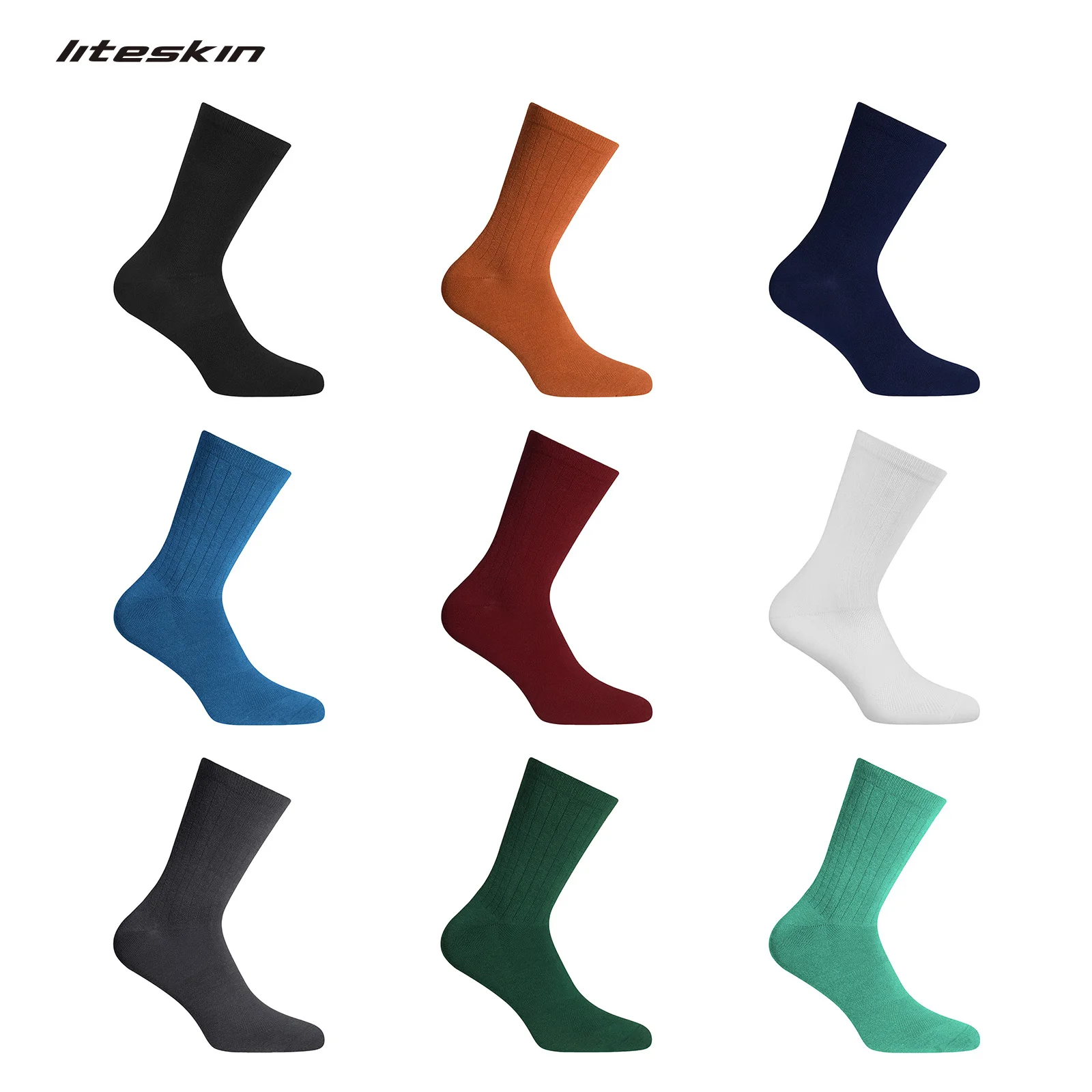 Cycling Socks Men Women Bicycle Road Bike MTB Race Running Soccer Football Sports Anti-slip Compression