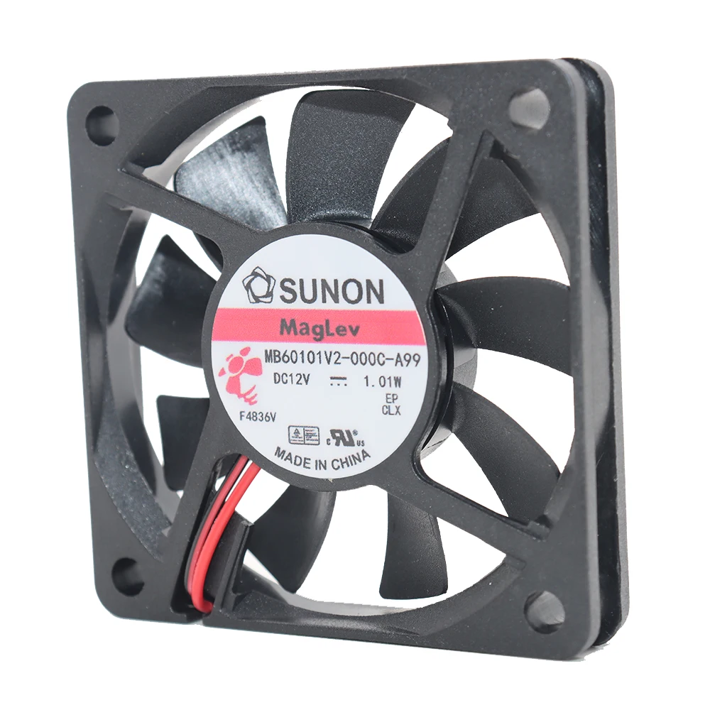 새롭게 제작된 MB60101V2-000C-A99 6010 12V 1.01W 6CM 무소음 자기 부상 팬