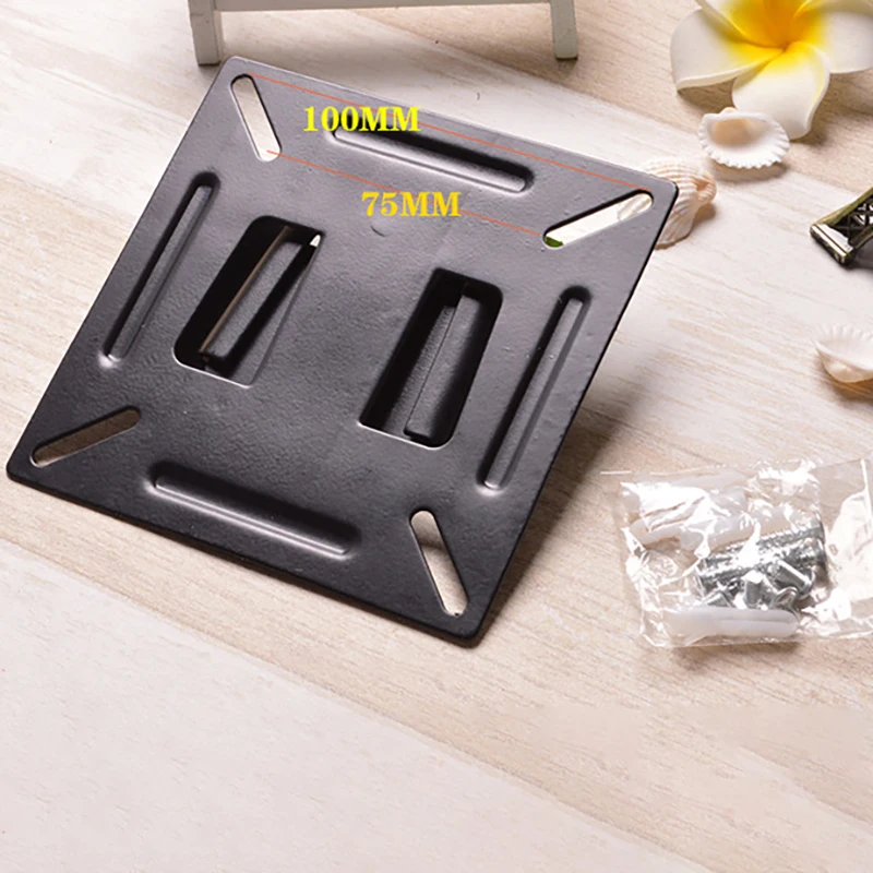 Supporto Tv Da 14-26 Pollici Supporto A Scatto A Parete Staffa A Schermo Piatto Supporto Tv Universale In Metallo Monitor Lcd Led Telaio Tv Vesa 75/10