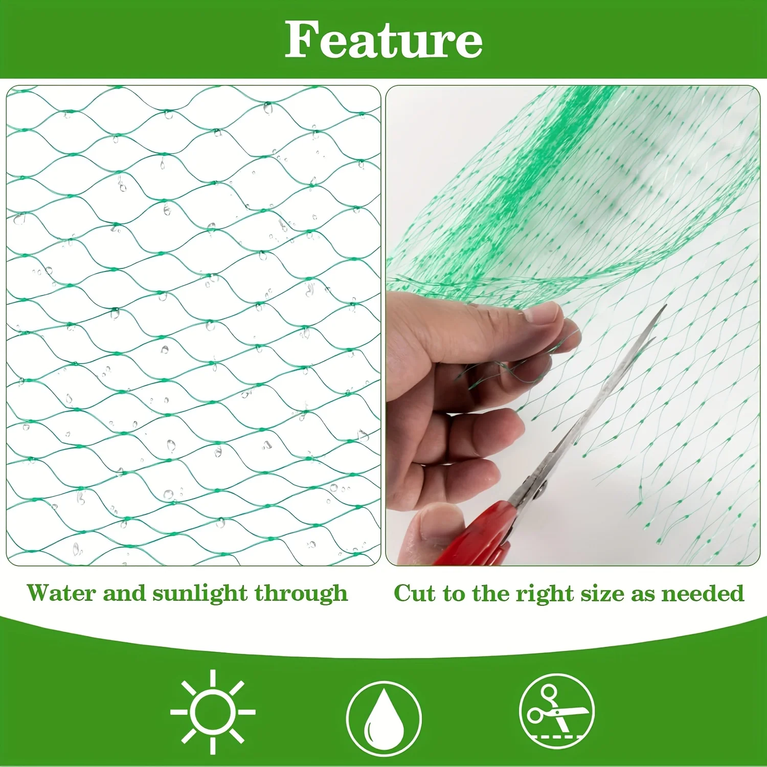Garden Netting Bird Protection Sad5eabfca54242b796c3e594b943f1b20