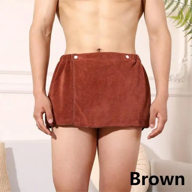 Men Soft Wearable Bath Towel with Pocket Bathrobes Shower Wrap Sauna Gym Swimming Holiday Spa Bath Beach Towel Toalla De Playa 4