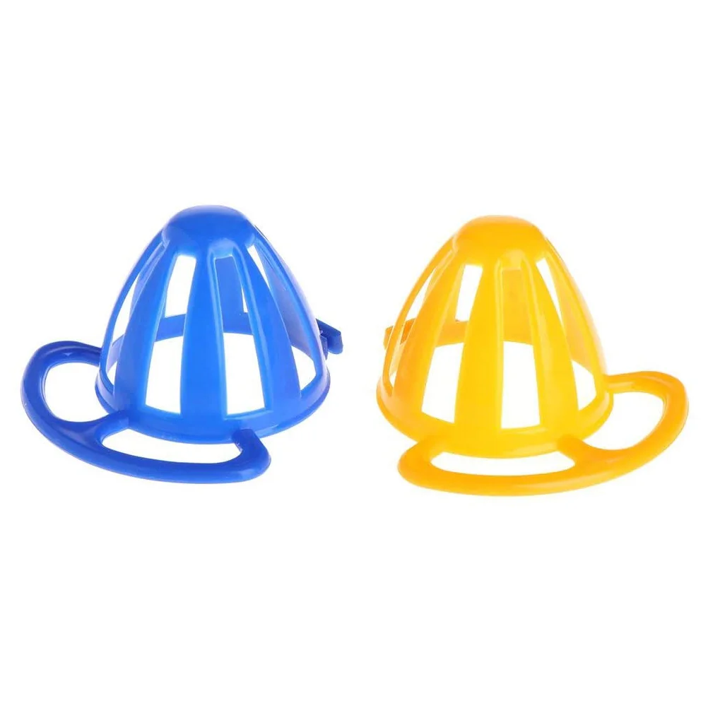 

2pcs Parrot Feeding Bowl Fixed Bird Food Basin Food Bowl (Random Color)