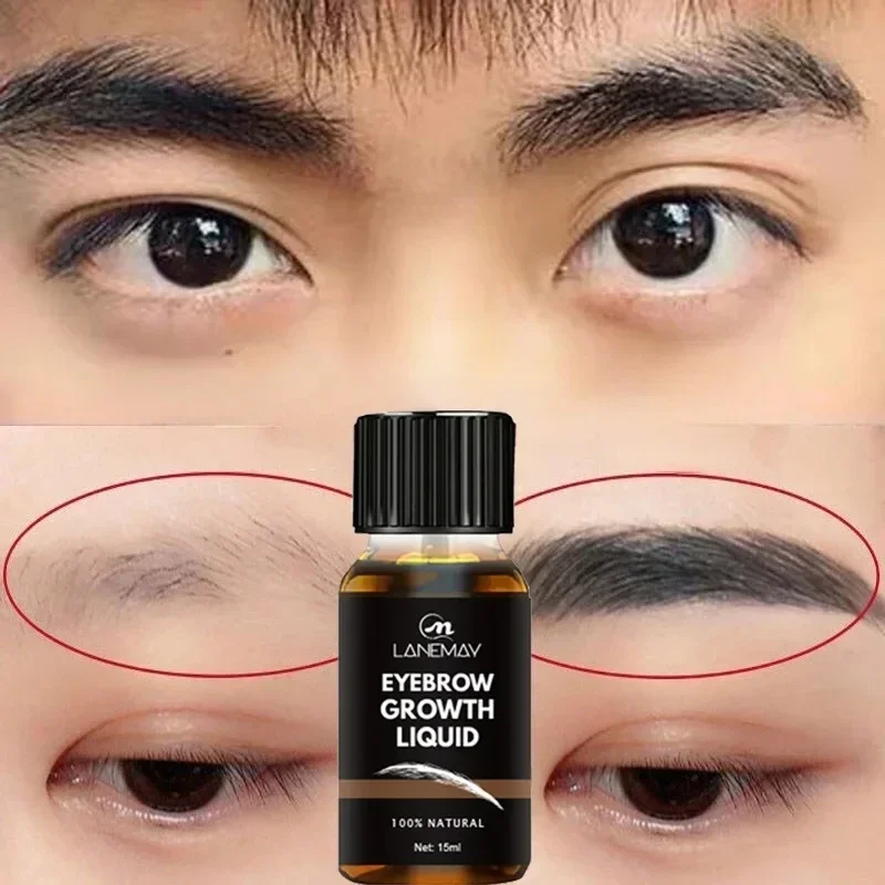 Eyebrow Growth Liquid Eyebrow Growth Serum Eyelash Hair Growth Anti Hairs Loss Product Prevent Baldness Fuller Thicker Lengthening Eyebrow Makeup