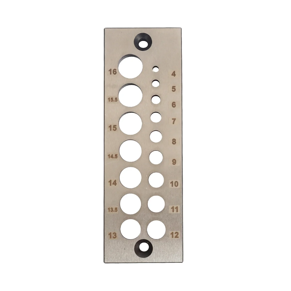 

16-Hole Metric Steel Wood Pin Production Board Wood Pin Production and Processing Practical Woodworking Tools