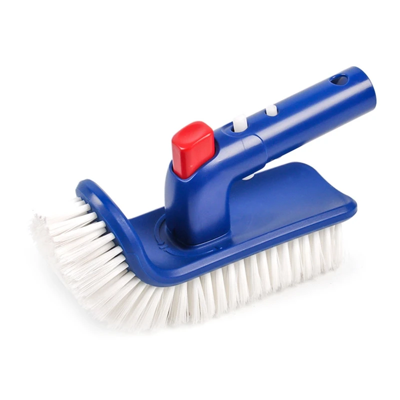 

Pool Brush Pool Brush Head Rotatable Hand Scrub Brush For Step & Corner, For Pool,Spa, Bathroom, Hot Tub, Kitchen