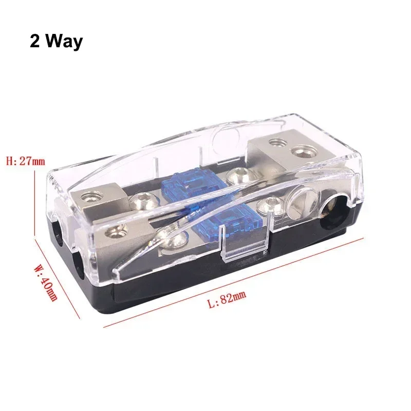 Fuse Holder Power Distribution Block Box For Car Audio Modification