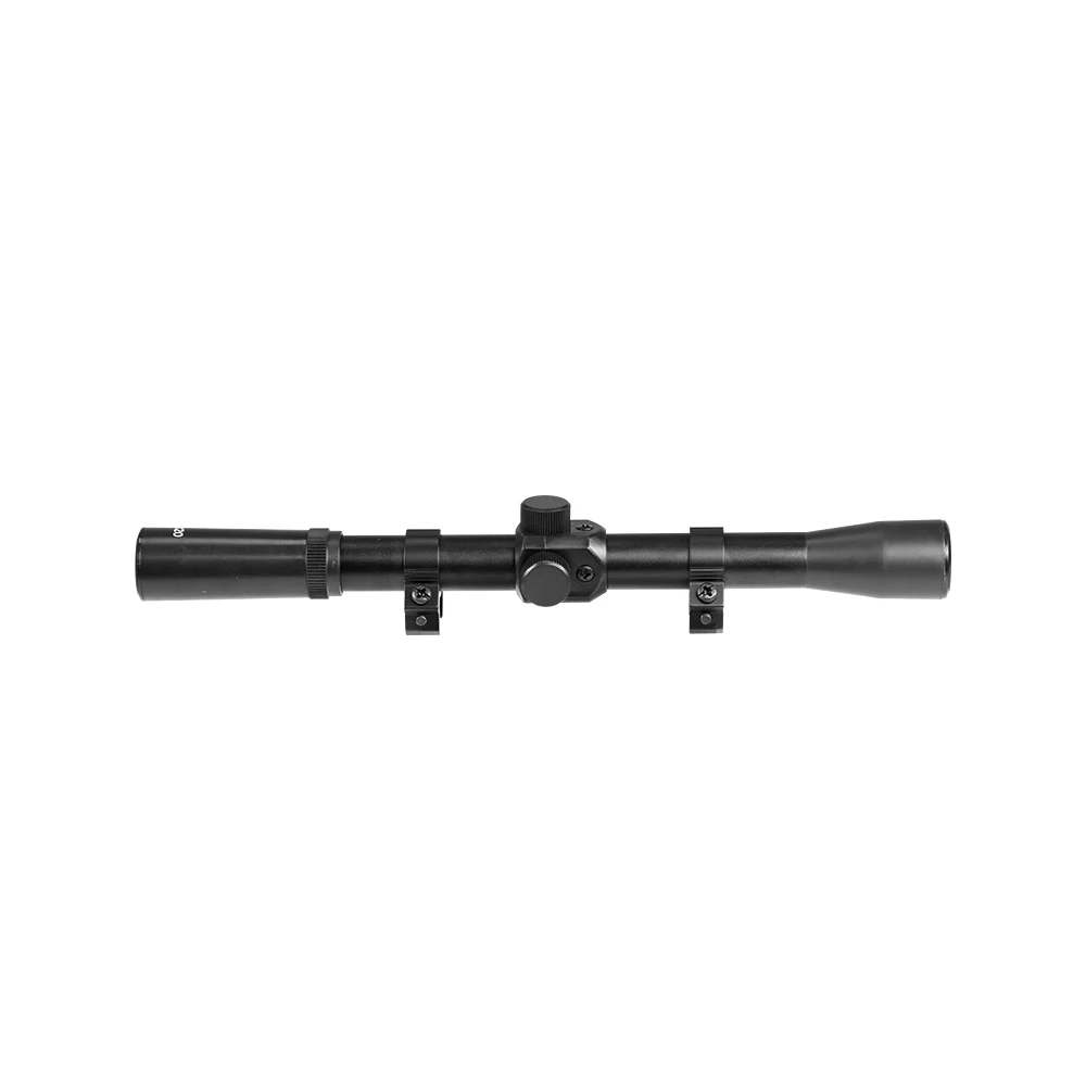 Rifle Scope LUGER 4x20 Hunting Optical Tactical Telescopic Sight Airsoft Fit 11mm Rail Gun
