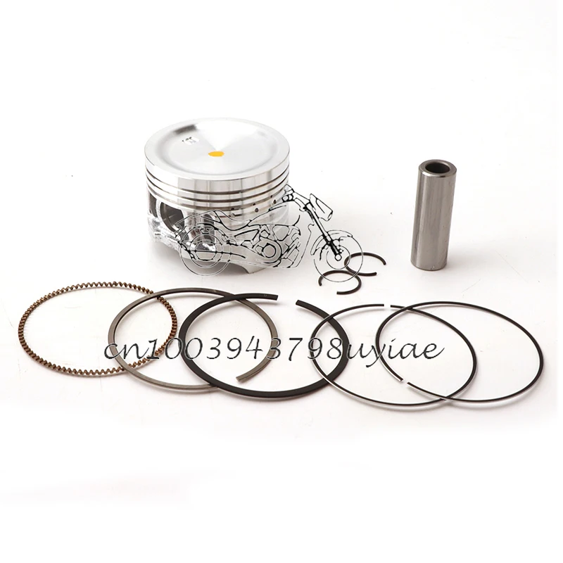 

Motorcycle 52.4mm Piston 13mm Pin Set For Chinese YX 125cc 153FMI Engine Apollo Small MX 125 YCF Pit Dirt Bike