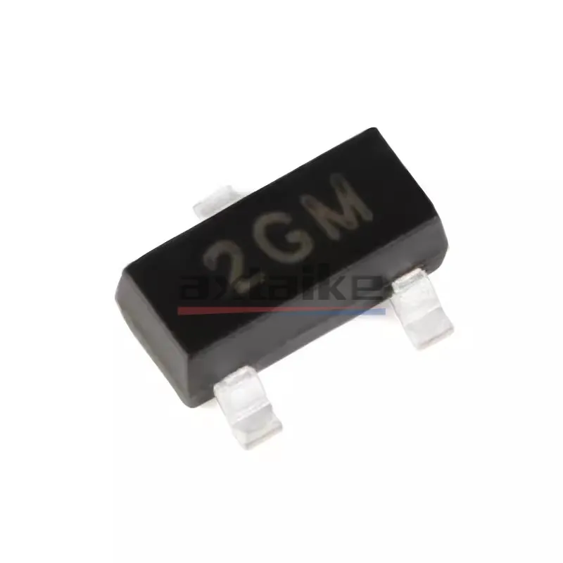 MMBTA55 2H MMBTA56 2GM SOT-23 MMBTA55LT1G MMBTA56LT1G 0.5A 500mA 60V 225mW NPN PNP SMD Driver Transistors 100PCS