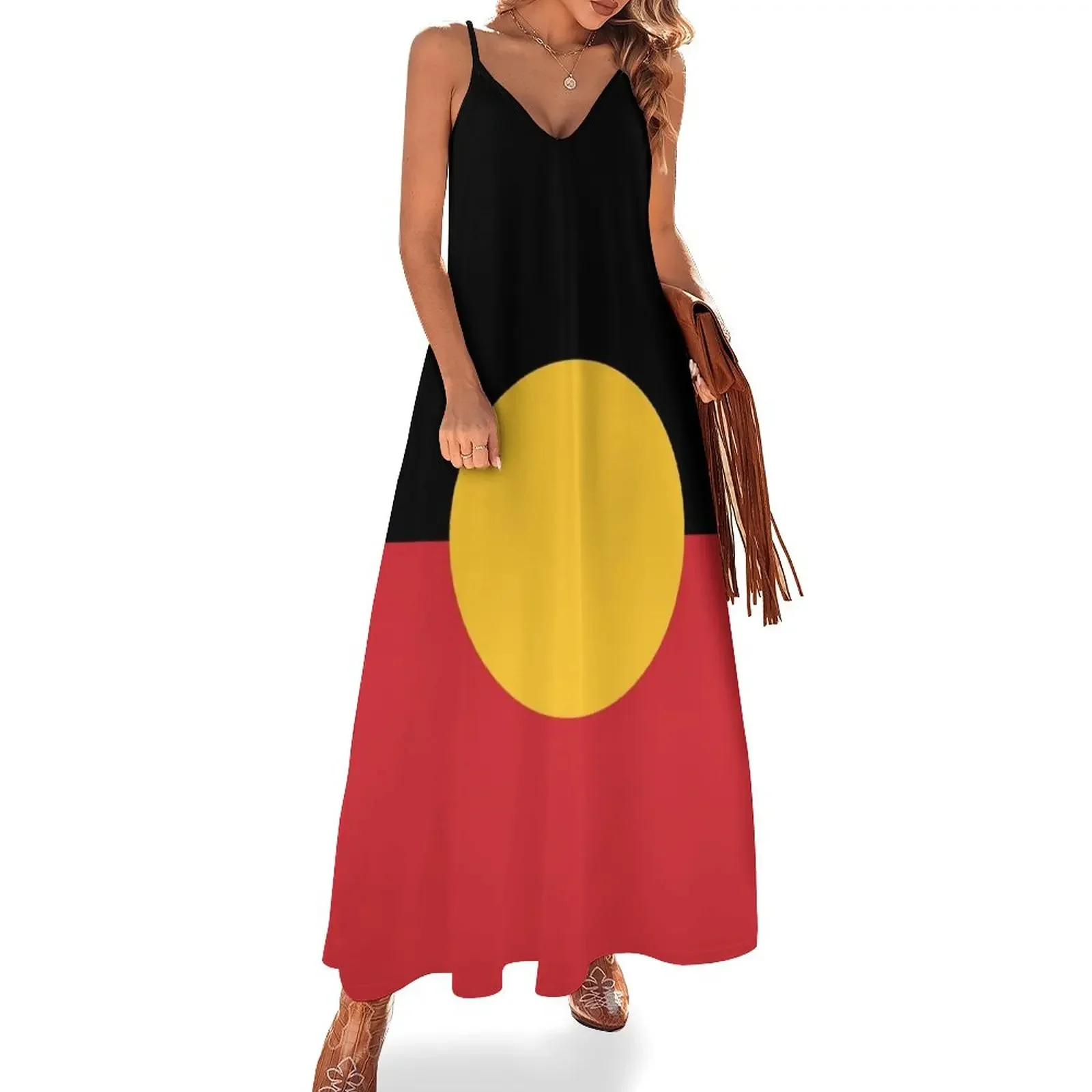 

Aboriginal Flag #5 Sleeveless Dress dresses for women 2024 luxury designer party elegant women's dresses for wedding