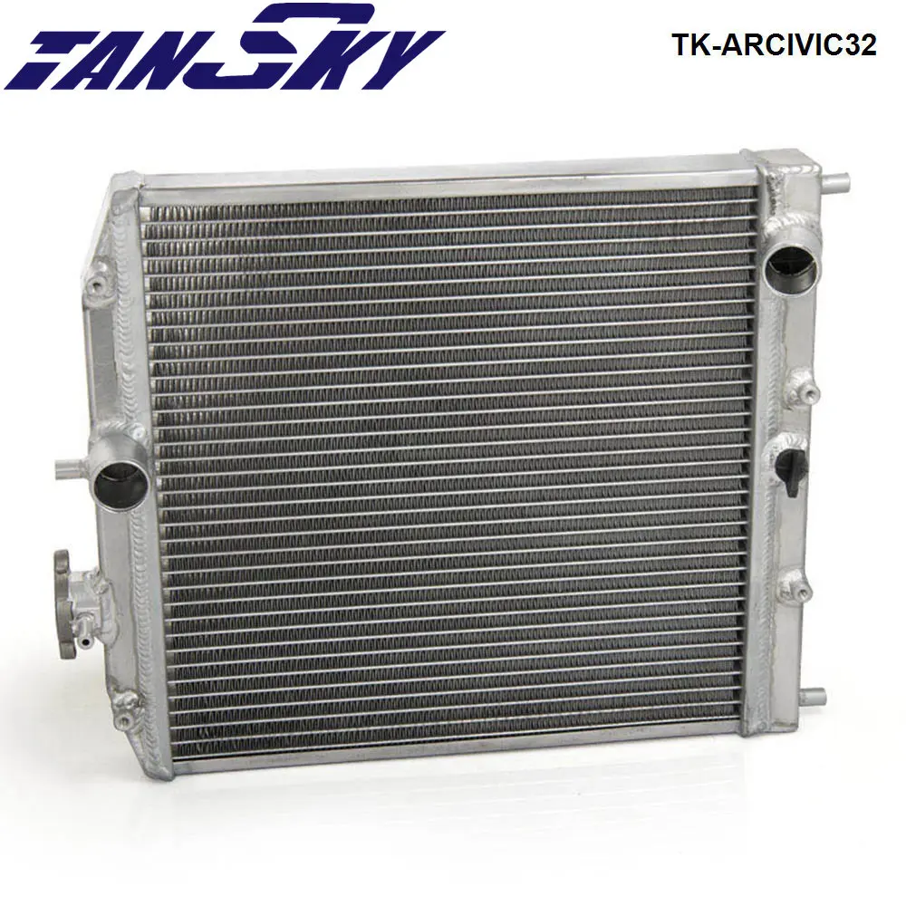 Car 1Row Full Aluminum Racing Radiator For Honda Civic EK EG DEl Sol
