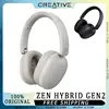 Creative Zen Hybrid Gen2 Wireless Music Headphone Hybrid Active Noise Reduction 360 Surround Sound Custom Sports Gaming Headset 1