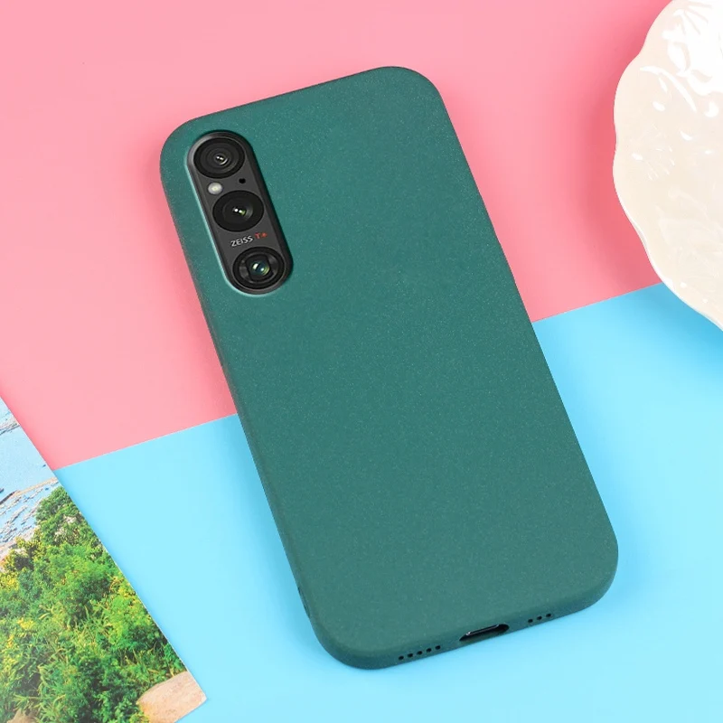 Sand Matte Soft Silicone Shockproof Anti-Slip Phone Case Cover