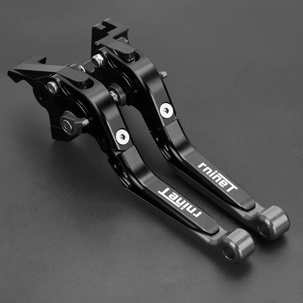

Motorcycle Accessories For BMW RNineT Cafe Racer 2017 2018 RNINET Brake Clutch Levers Adjustable Folding Extendable Handlebar