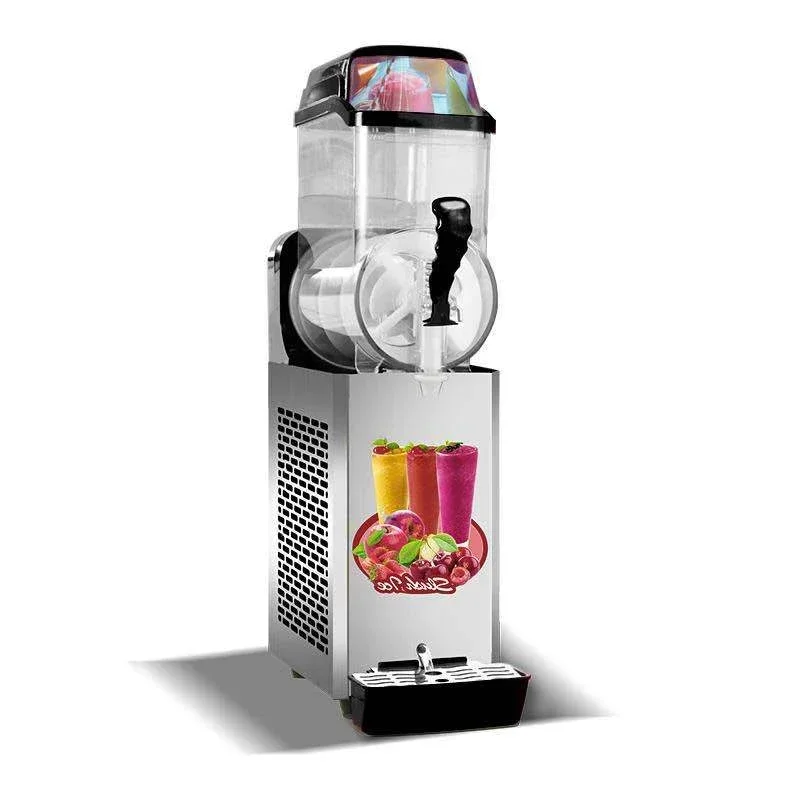 12L*3 Slush Machine Commercial Snow Melting Machine One Two Three Cylinder Fully Automatic Sludge Machine 4