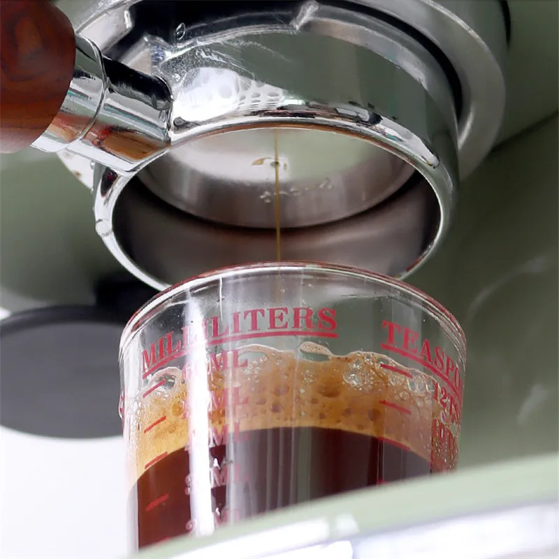 Pressurized Single/Double Cup Coffee Filter Basket for Espresso Portafilters (51mm/58mm)