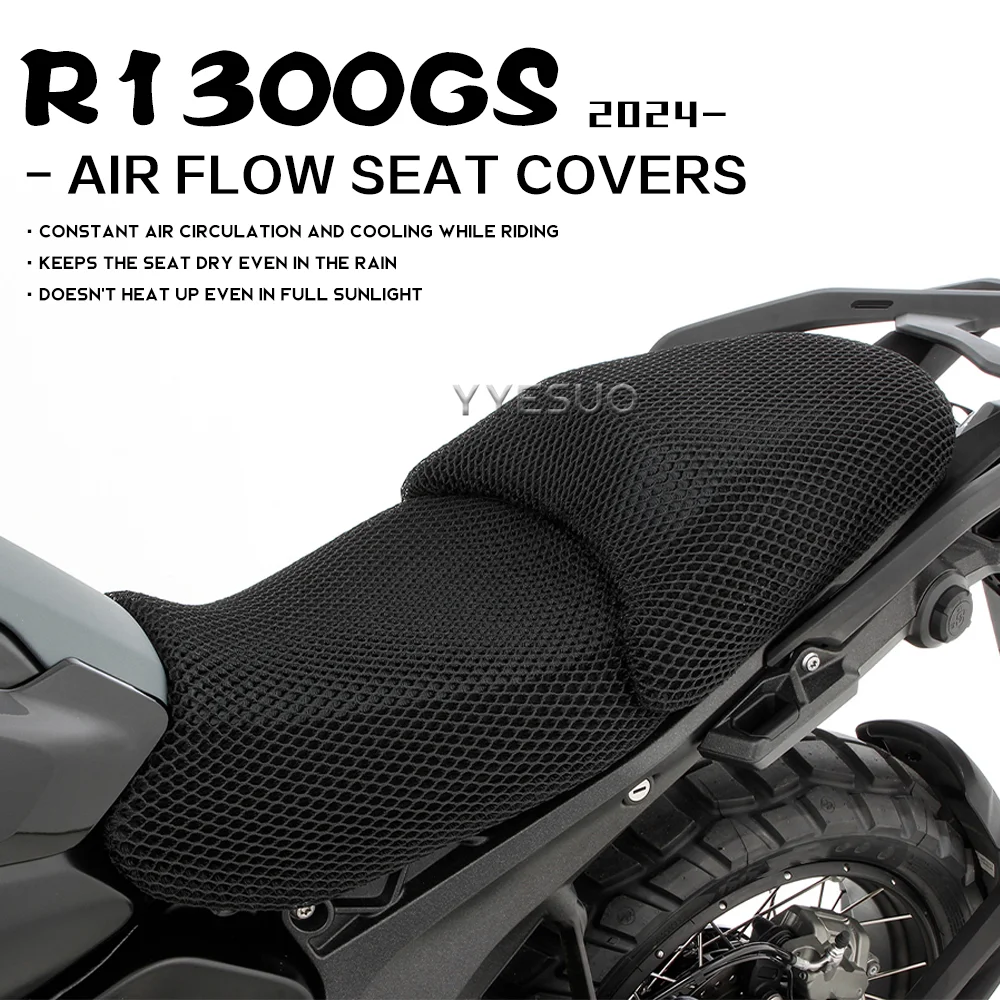 for BMW R1300GS R 1300 GS Accessories Motorcycle Air Flow Seat Cover GS1300 Seat Protection Cushion R 1300 GS Parts