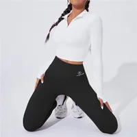 High Waist Seamless Leggings For Women Sports Yoga Fitness Gym Leggings Female Ladies Stretchy Shark Pants Summer Clothes - Image 3
