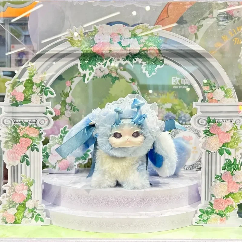 

Hot Tutulong Blind Box Fantasy Forest Tea Party Series Mystery Box Kawaii Rabbit Dragon Plush Toy Figure Toy Girl Surprise Gift