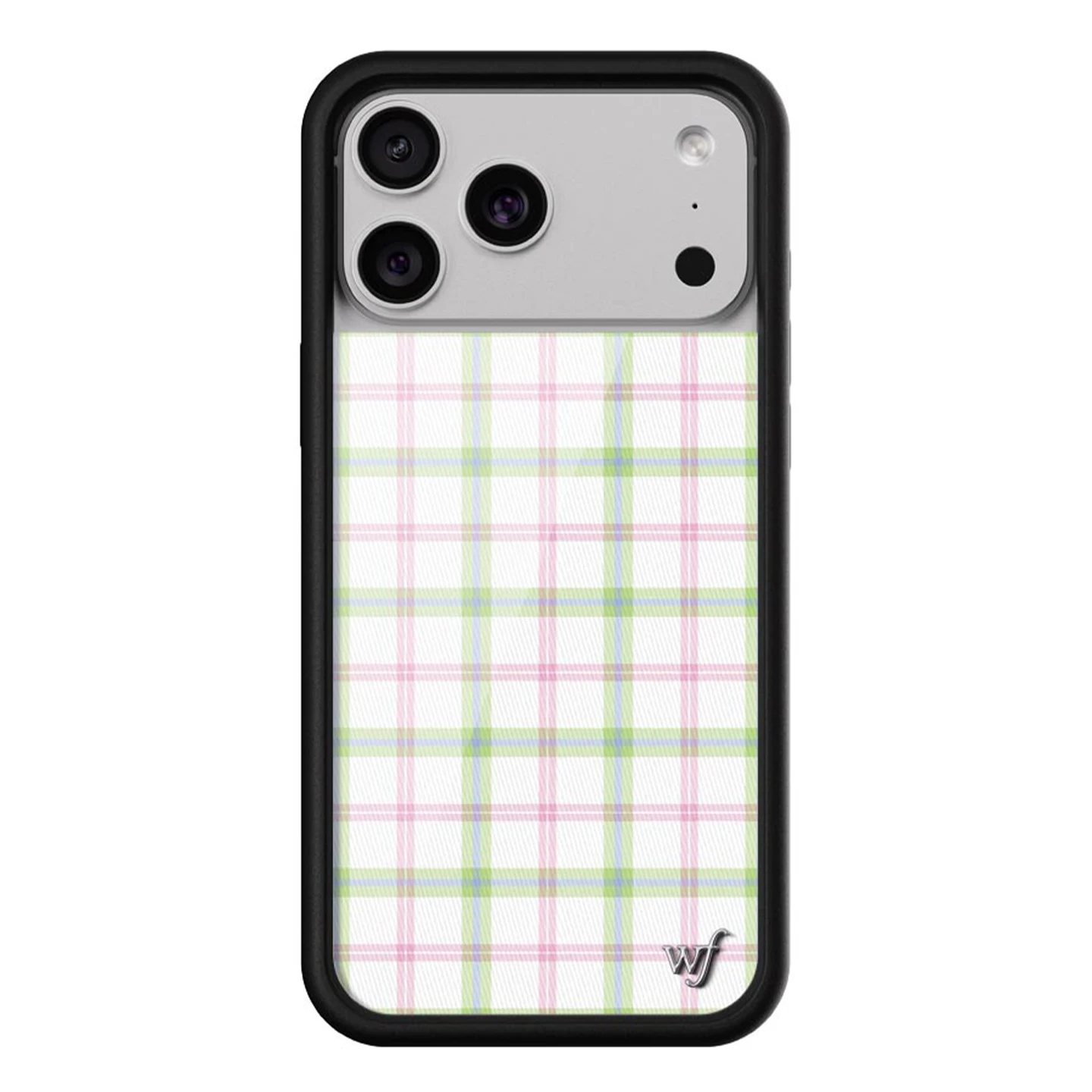 Vintage-Inspired 3D Plaid Pattern Phone Case - Summer Edition