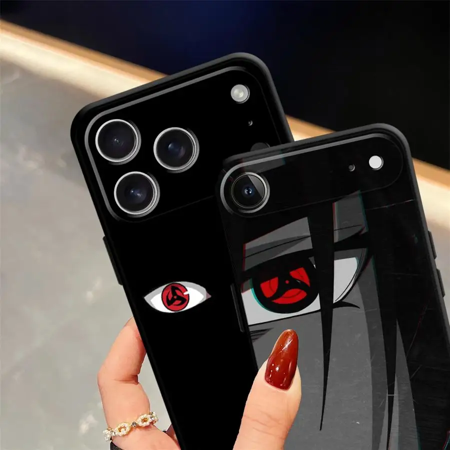 Black Soft Anime Ninja Phone Cover Case