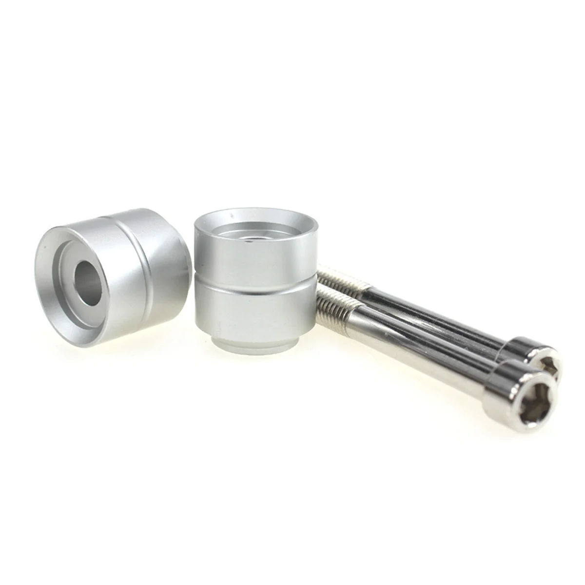 Moto Manubrio Riser Up Tool Kit Moves Bar Handle Bar Lift Per Bmw F800Gs Adv F700Gs F650Gs Twin (Argento)