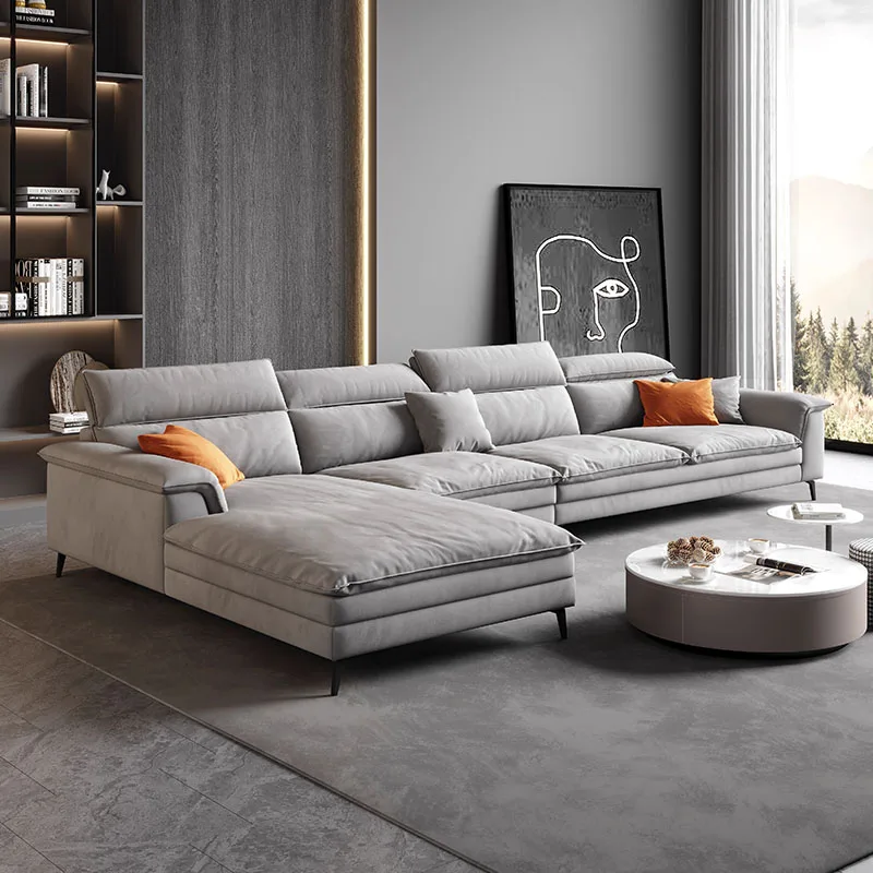 

Leather Living Room Sofas Lazy Modern Corner Floor Bubble Sofa Recliner Modern Curved Muebles Para El Hogar Patio Furniture