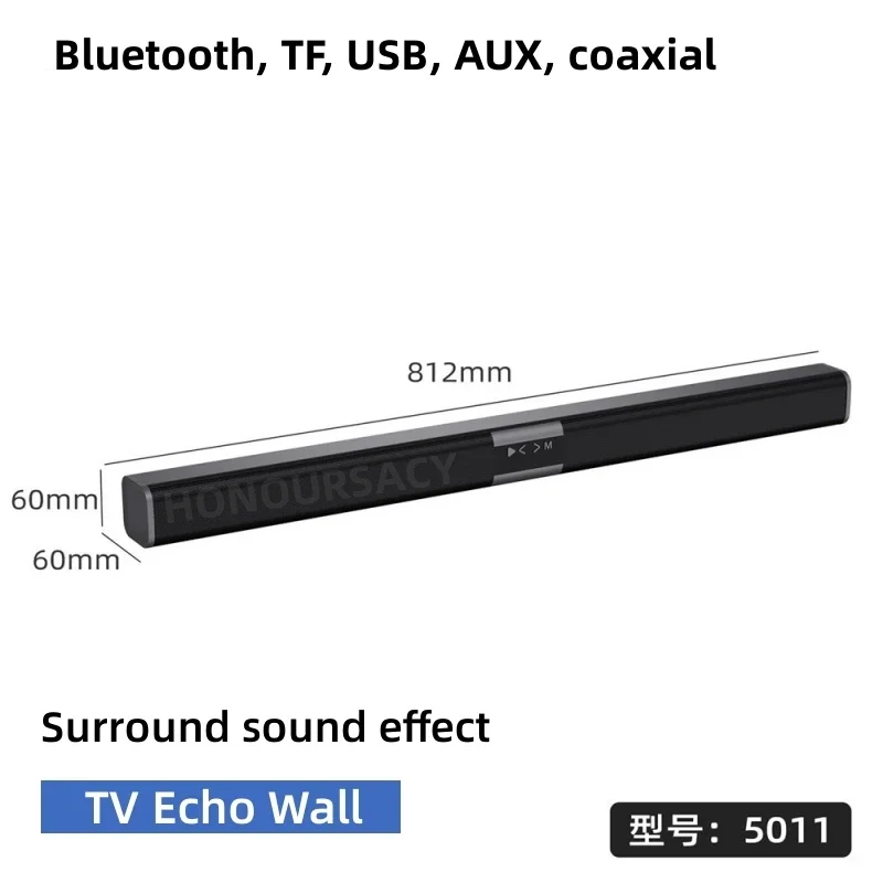 

Звуковой Blaster Caixa De Som, 80 см, с длинной планкой, Bluetooth, стандартный звуковой планшет для телевизора, домашняя беспроводная настенная акустическая панель с глубокими басами и объемным звучанием