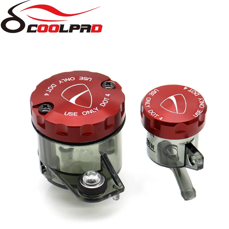 

Front Rear Brake Fluid Reservoir For 1190 RC8/R ADV/R 1290 SUPER ADVENTURE/T SUPER DUKE GT/R Motorcycle Oil Tank Cup