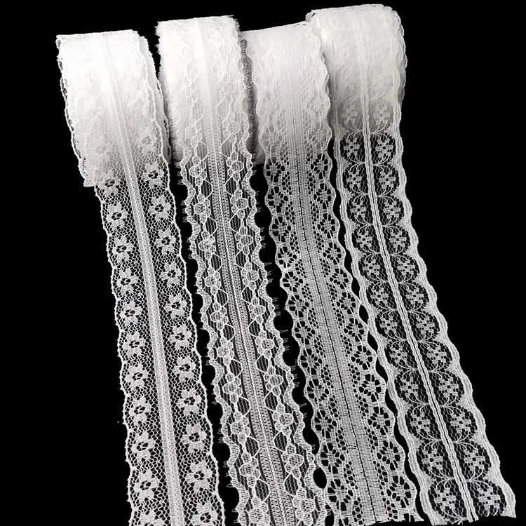 Lace Ribbon 10M/Roll White Hollow Out Floral Lace Ribbon DIY Apparel Sewing Fabric Christmas Halloween Wedding Party Gift Box Wrapping Tape