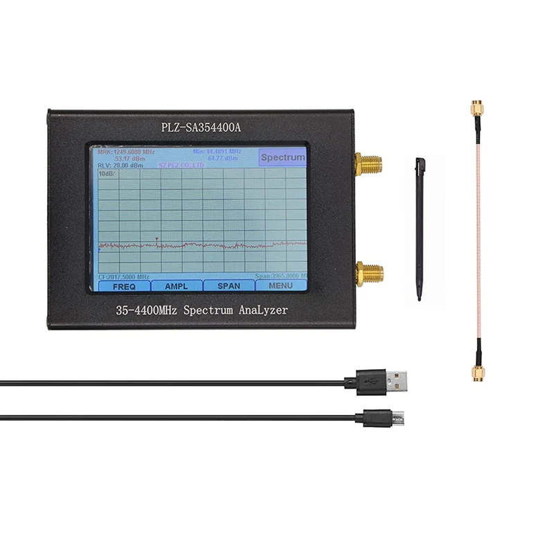 4400 mhz. Частотный анализатор. plz-sa354400a. широкополосная полоса.