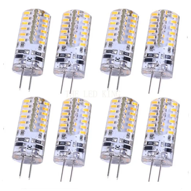 10pcs G4 LED Bulb 2W 3W DC12V SMD 3014 Light Cool White Warm White Spotlight Chandelier Lighting Replace 20W 30W Halogen Lamp