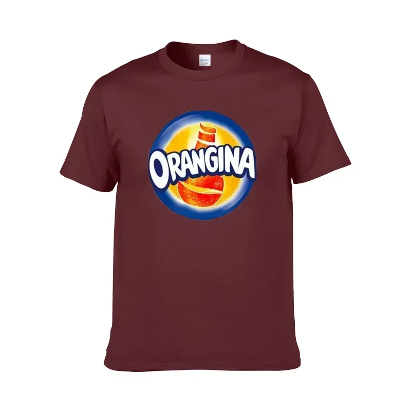 Orangina Orange Soda Pop Graphic Tee Shirt