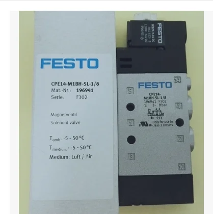 

New Original FESTO solenoid valve CPE14-M1BH-3GL-1/8 CPE14-M1BH-5L-1/8