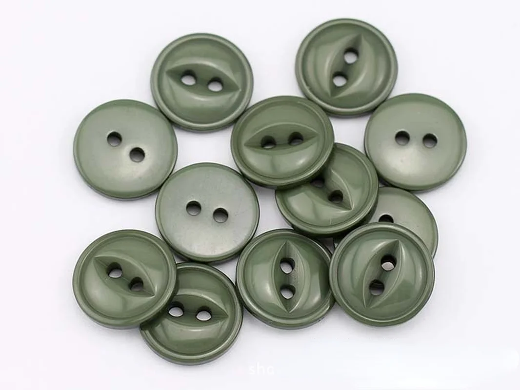 1500pcs Resin Buttons Mixed Color Round Resin Buttons Colorful