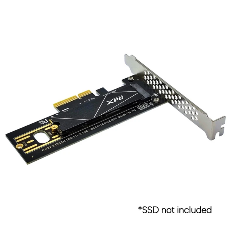 M.2 PCIe용 M-키-PCI-Expressx4 x16 어댑터 전속력용 NVMe