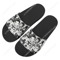 Elvis Aaron Presley Home Water Shoes The King Hillbilly Cat Men Women Beach Pool Sandals Custom Made Fashion Summer Slipper 2