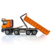 Gift Lesu 1/14 8*8 Hydraulic Rc Dumper Truck Roll On/Off Tipper Painted And Assembled Tamiyaya Toucan Controlled Toy Model 5