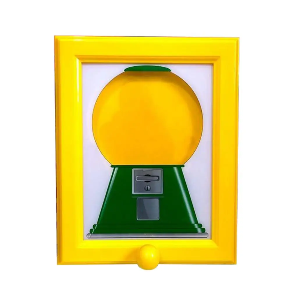NEW Candy Dispenser Picture Frame Wall Candy Dispenser Picture Frame Creative Vending Toy Decorative Snack Container