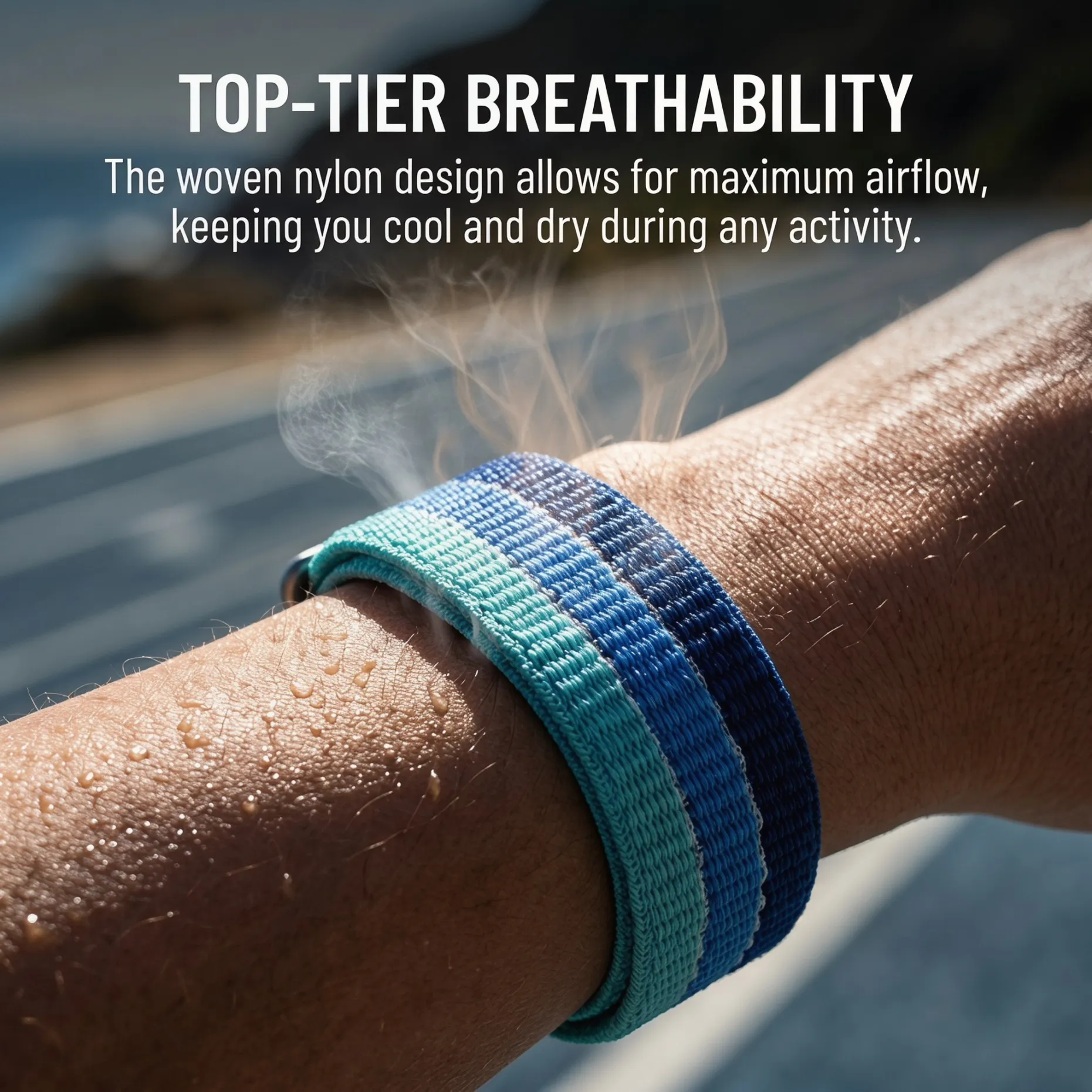 Breathable Nylon Sport Band Replacement Wristband