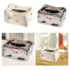Tissue Box Cover Napkin Dispenser Facial Napkin Box Holder Facial Tissue Holder for Restaurant Desktop Bedroom Toilet Washroom 5