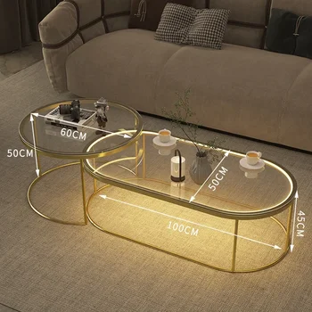 Nordic Glass Coffee Table 9