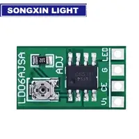 New 30-1500MA Adjustable Constant Current LED Driver DC 3.3V 3.7V 4.2V 5V PWM Control Board Buck Power module - Image 3