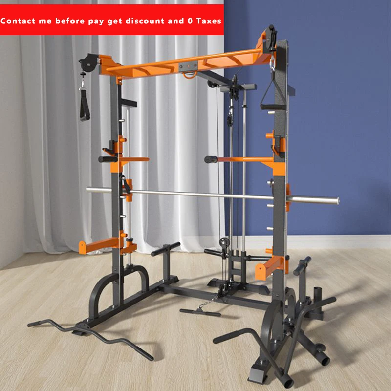 Galvanotecnica Solid Barbell Bar Squat Grande Attrezzatura Per Il Fitness Professional Fitness Gantry Gym Smith Machine