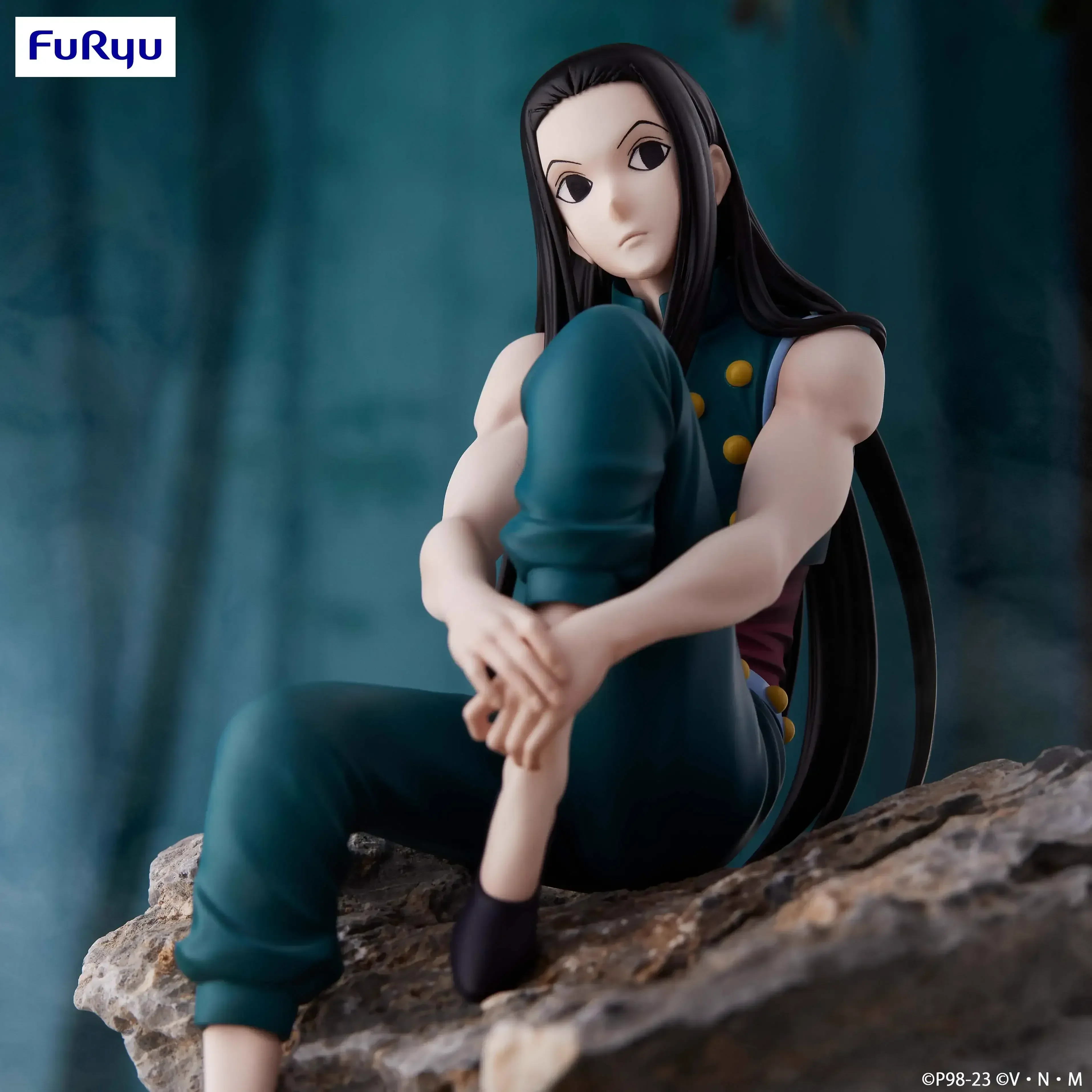 

Original Furyu Hunter X Hunter Figure Illumi Zoldyck Noodle Stopper Anime Action Figurine Pvc Collection Model Statue Doll Toy