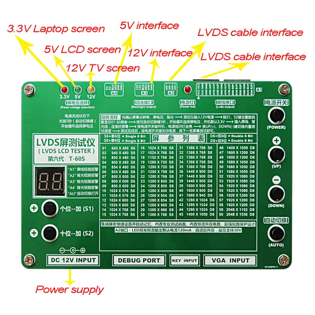 how to test laptop lcd display pricelist