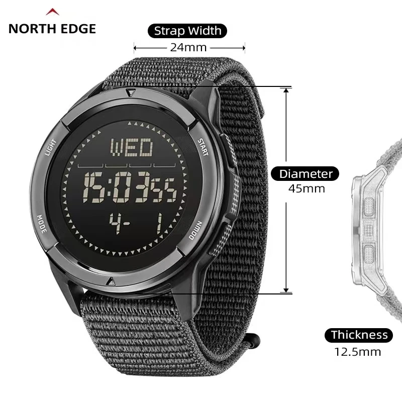MASTOP Orologio Uomo Quarzo – Cinturino In Nylon Morbido, Quadrante Blu Con Data, Impermeabile 3 ATM, Stile Sportivo E Business
