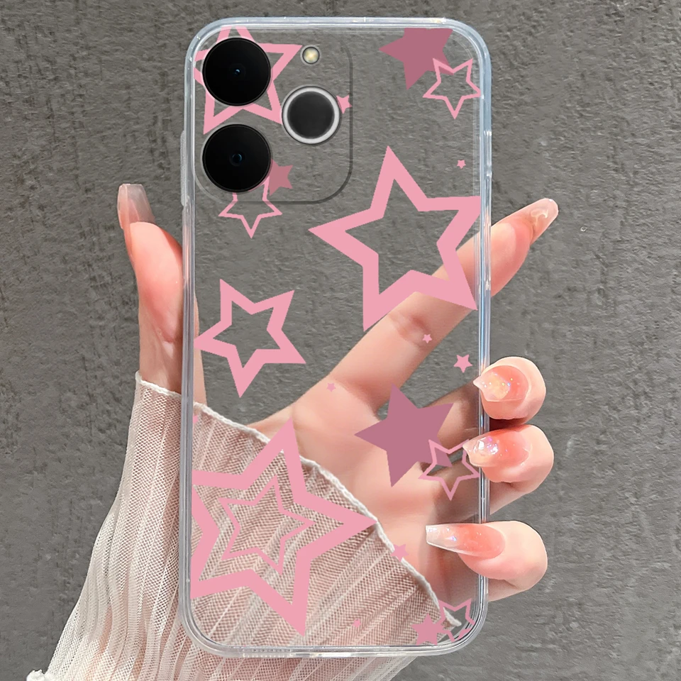 Cat Whale Anti-Fingerprint Transparent Phone Case