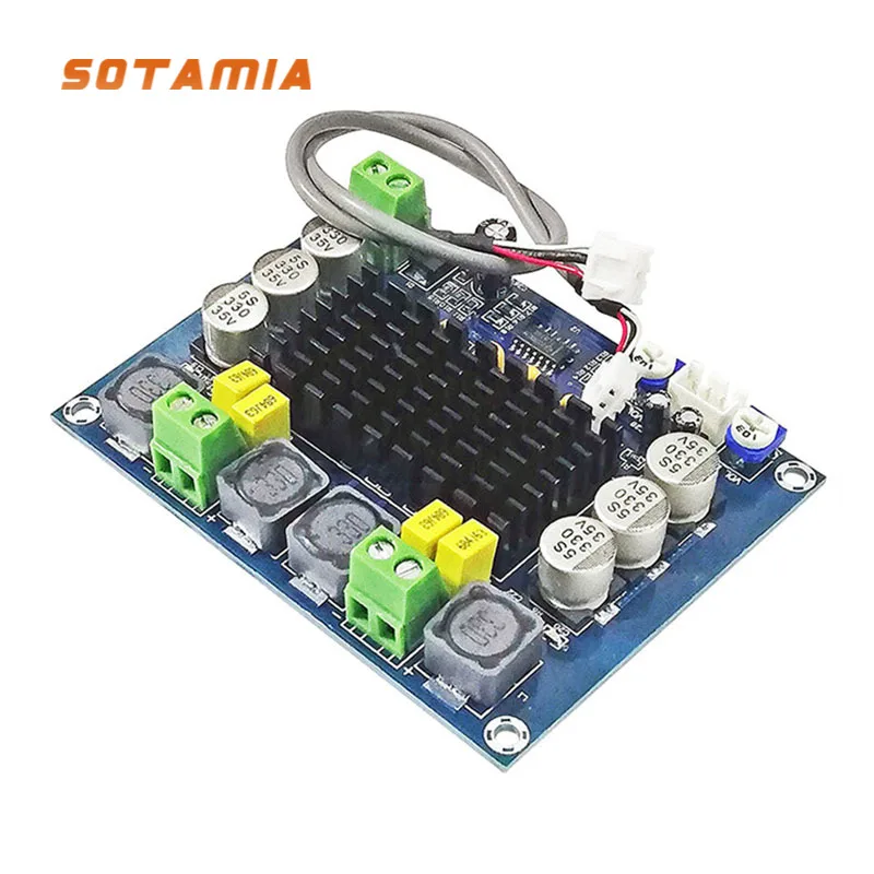 

SOTAMIA 120W Power Amplifier Board TPA3116D2 Audio Amplifiers Stereo Sound Amplificador Speaker Home Amplificador Amp